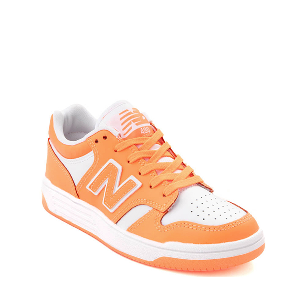 New Balance 480 Athletic Shoe - Big Kid - Hot Mango / White | Journeys