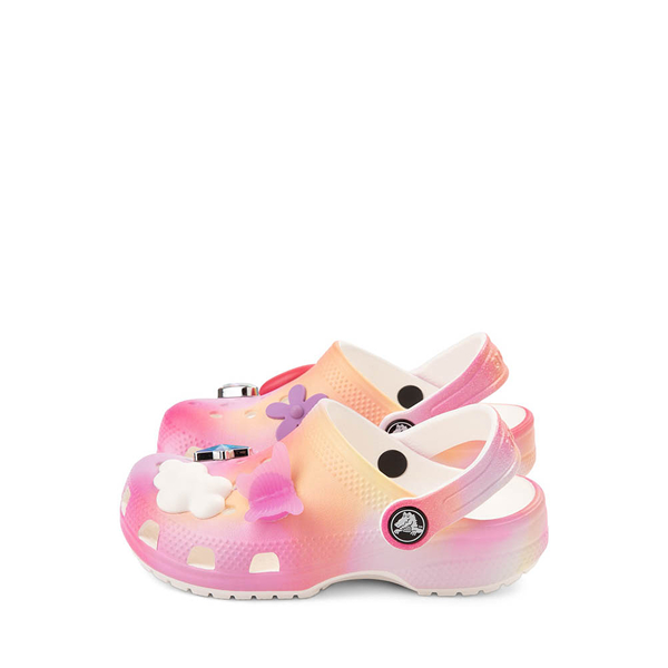 alternate view Crocs Classic Cloud Charm Clog - Baby / Toddler - RainbowALT1