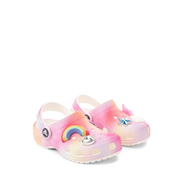 alternate view Crocs Classic Cloud Charm Clog - Baby / Toddler - RainbowALT5