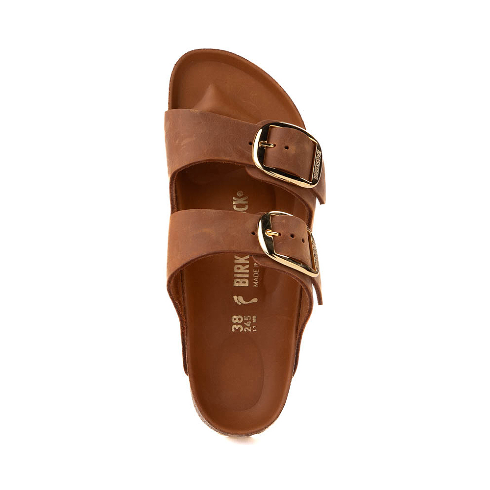 Womens Birkenstock Arizona Big Buckle Sandal - Cognac | Journeys