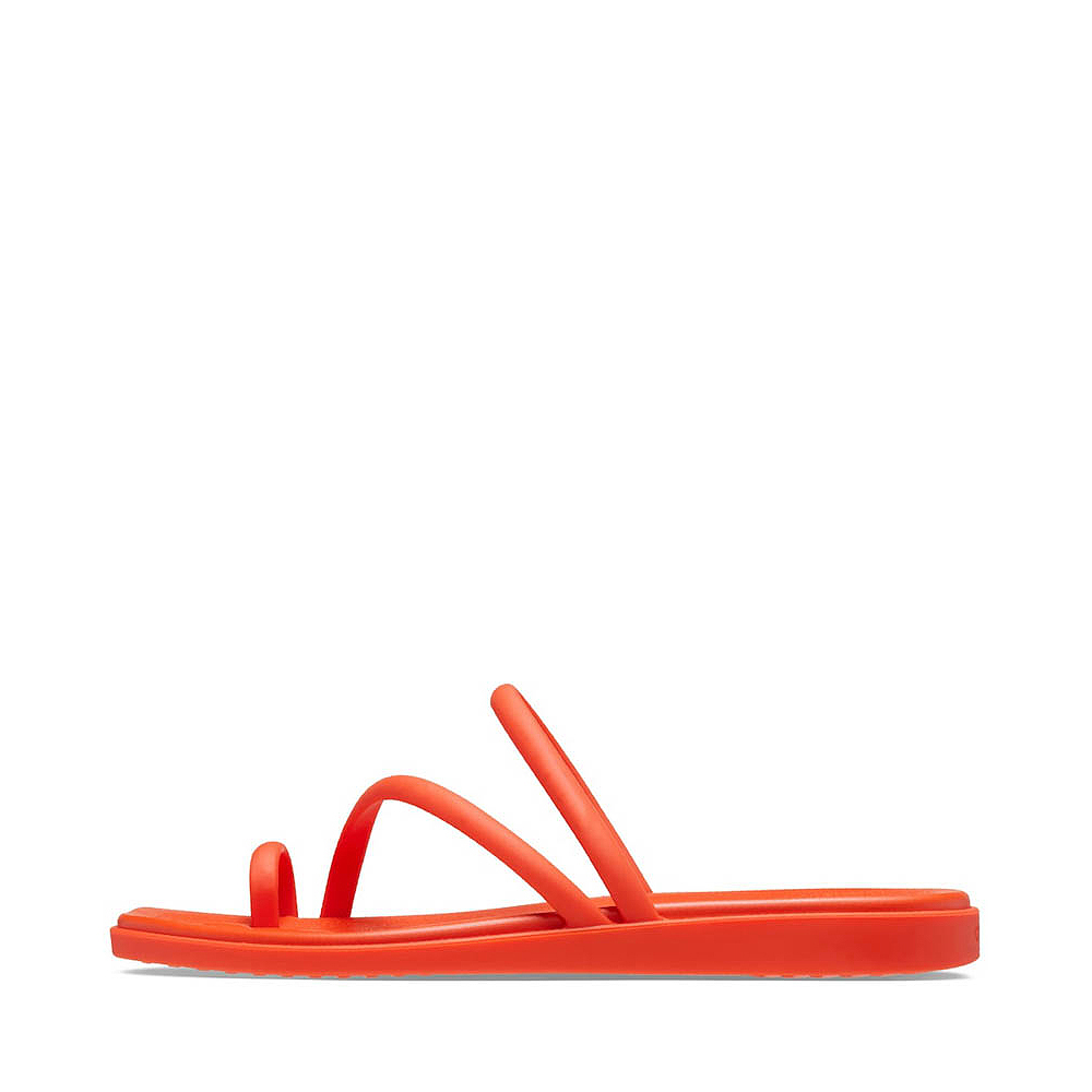 Womens Crocs Miami Toe Loop Sandal - Lava | Journeys