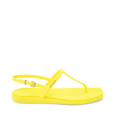 Womens Crocs Miami Toe Loop Sandal - Silver