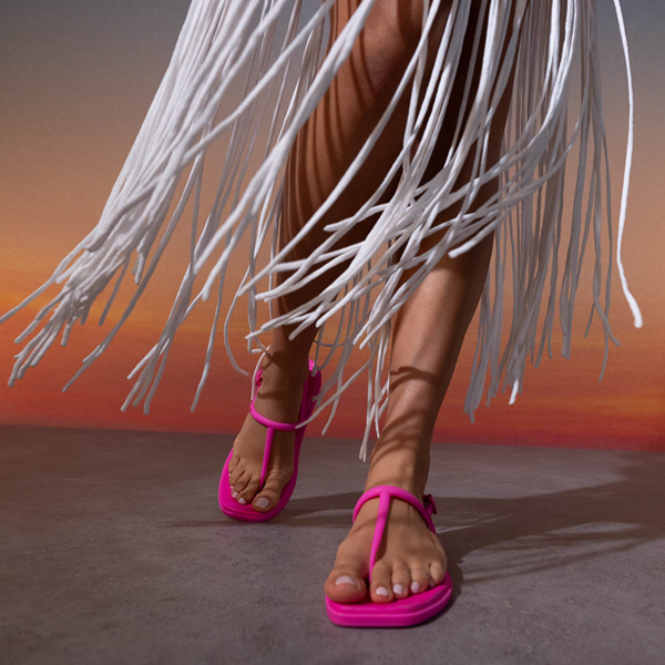 Womens Crocs Miami Sandal - Pink Crush