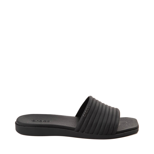 Womens Crocs Miami Slide Sandal - Black