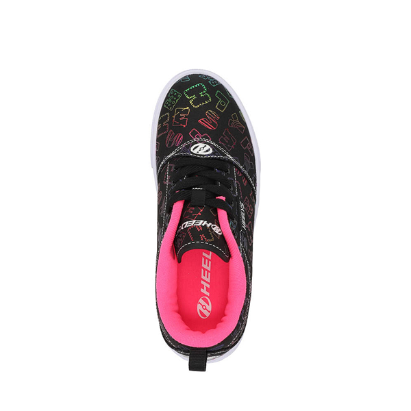 alternate view Heelys Pro 20 Prints Skate Shoe - Little Kid / Big Kid - Black / RainbowALT2