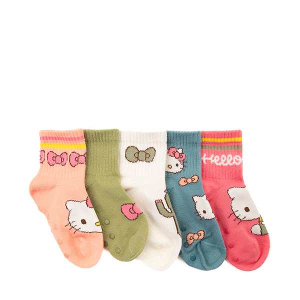 Hello Kitty® Crew Socks 5 Pack - Toddler - Multicolor