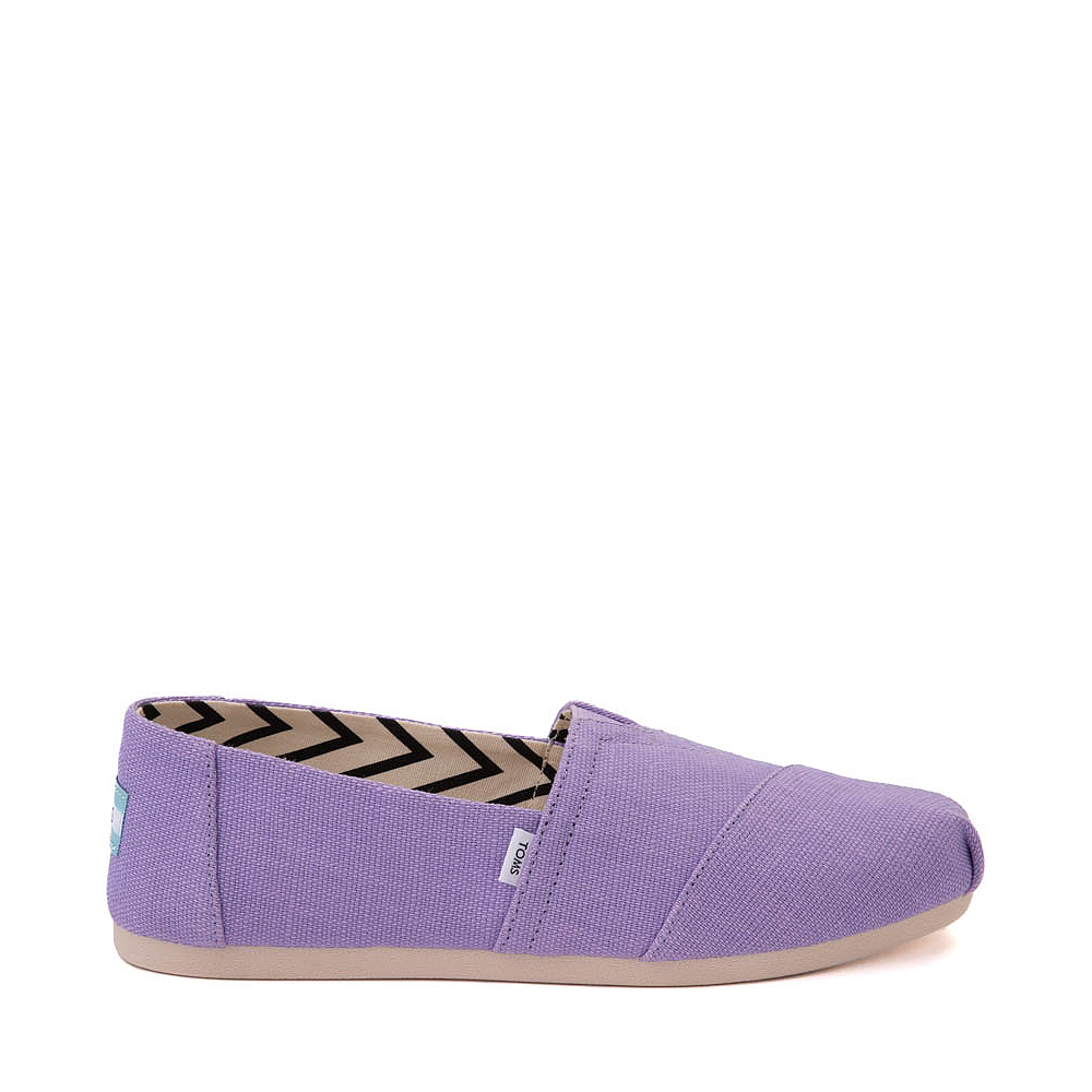 Womens TOMS Alpargata Slip-On Casual Shoe - Vintage Purple