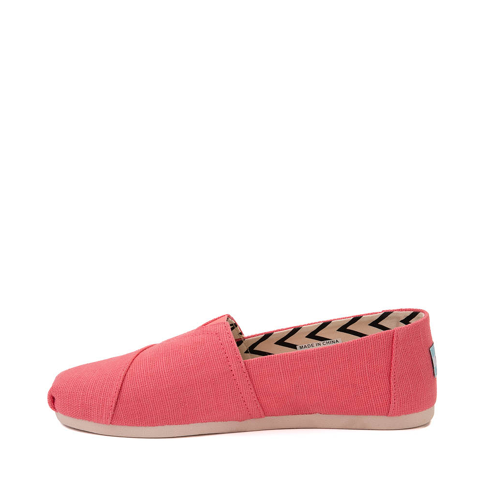 Womens TOMS Alpargata Slip-On Casual Shoe - Shell Pink | Journeys