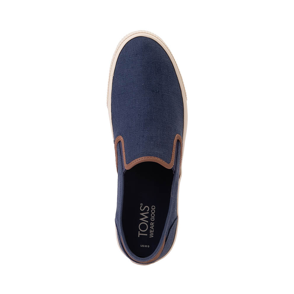 Mens TOMS Baja Slip-On Casual Shoe - Blue | Journeys