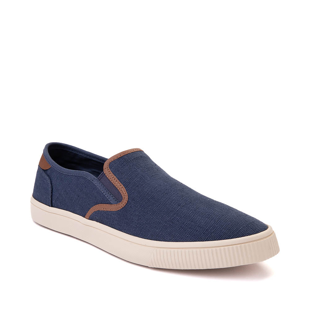 Mens TOMS Baja Slip-On Casual Shoe - Blue | Journeys