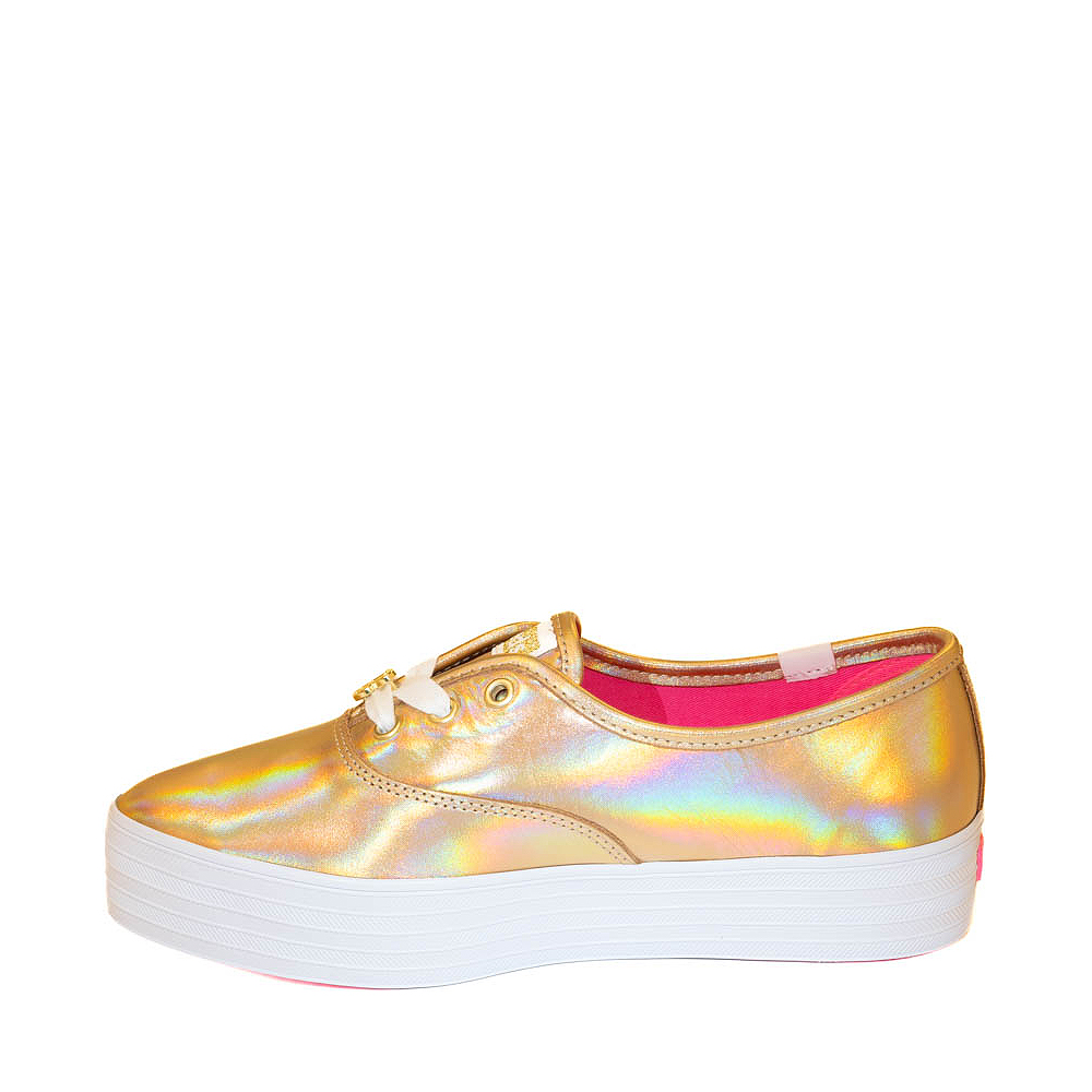 Womens Barbie™ x Keds Point Platform Sneaker - Gold | Journeys