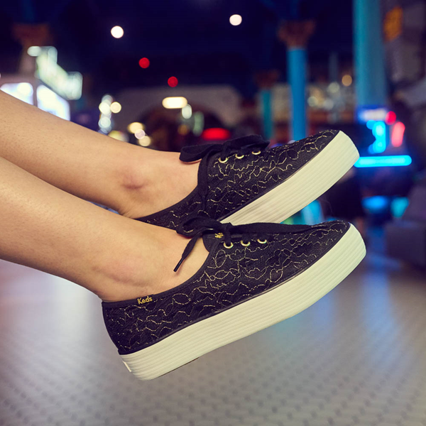 keds black platform sneakers