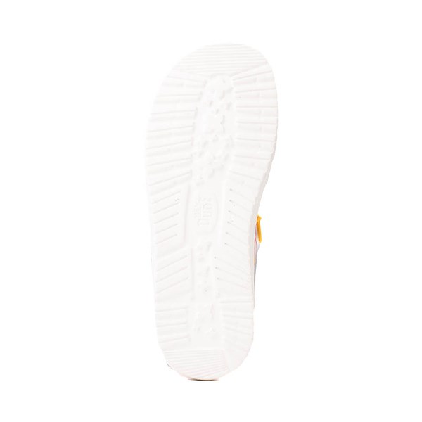 alternate view Womens HEYDUDE Wendy Slip-On Casual Shoe - Pink / DaisiesALT3