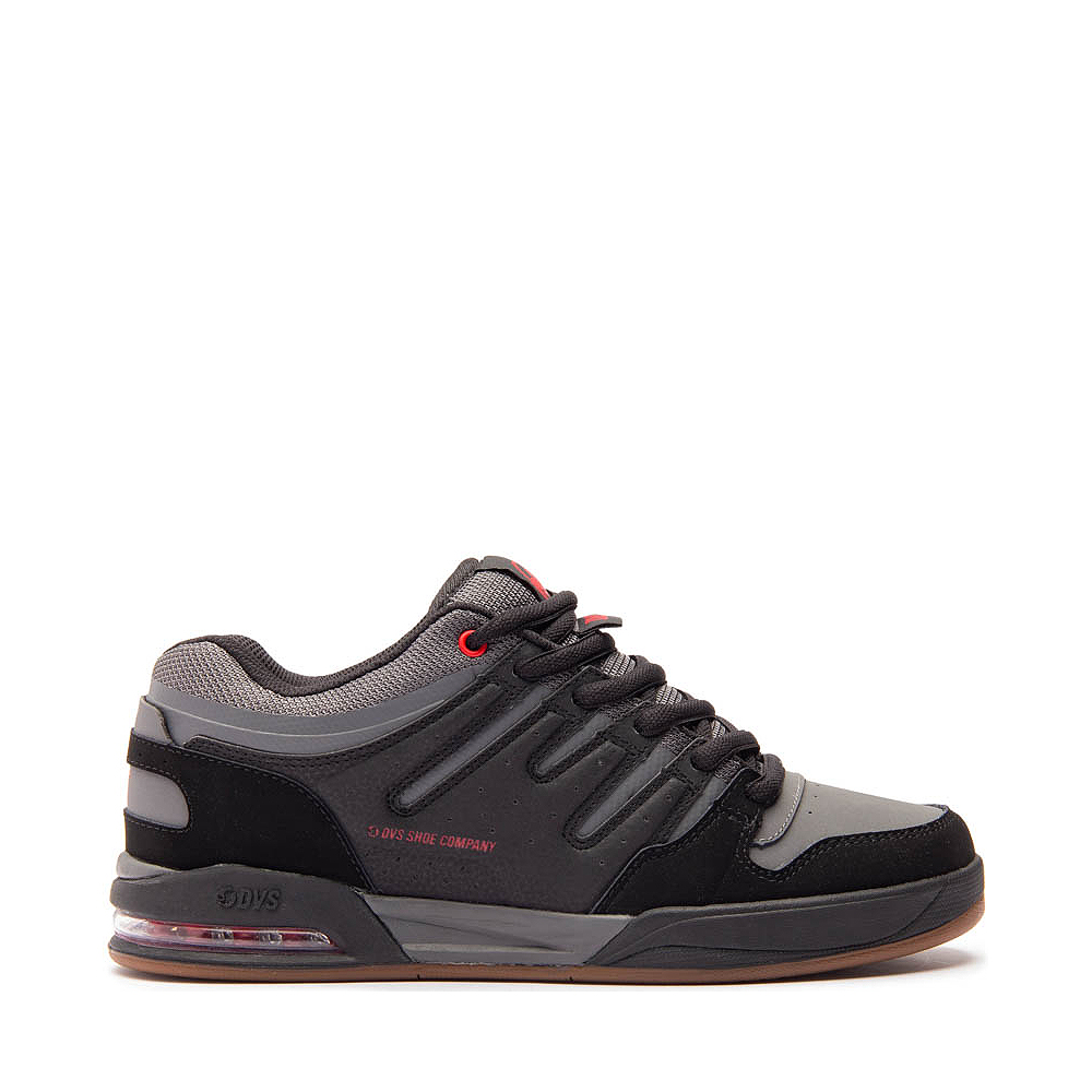 Mens DVS Tycho Skate Shoe - Black / Charcoal / Red