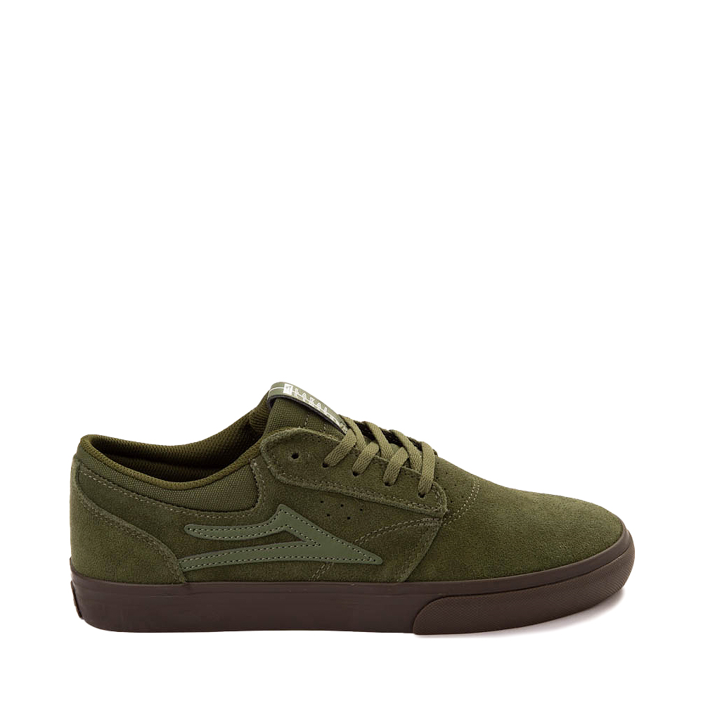 Mens Lakai Griffin Skate Shoe Olive / Gum Journeys