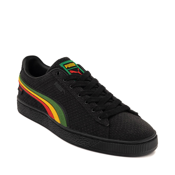 Puma black and green sneakers online