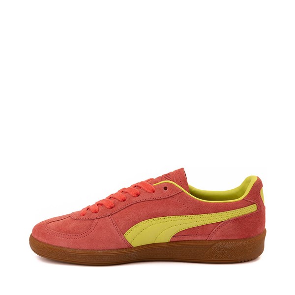 Womens PUMA Palermo Athletic Shoe - Salmon / Lime Sheen / Gum