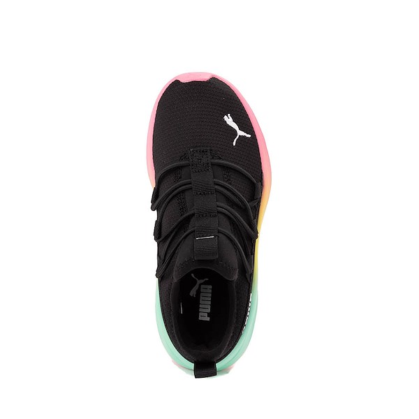 alternate view PUMA One4All Fade Slip-On Athletic Shoe - Little Kid / Big Kid - PUMA BlackALT2
