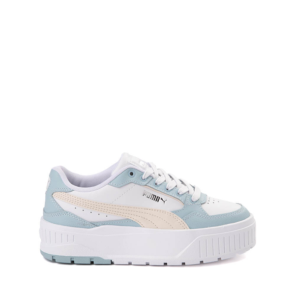 PUMA Karmen II IDOL Sneaker - Big Kid White / Alpine Snow