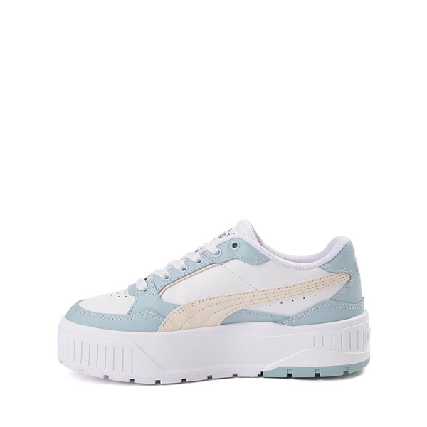 PUMA Karmen II IDOL Sneaker - Big Kid White / Alpine Snow