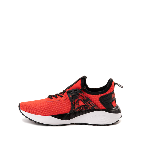 PUMA Pacer 23 Hot Shot Athletic Shoe - Big Kid - PUMA Red / PUMA Black