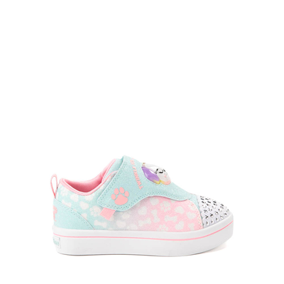 Vans Old Skool V Glitter Skate Shoe - Little Kid - Mint