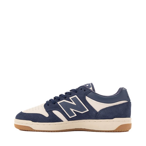 alternate view New Balance 480 Athletic Shoe - Navy / Linen / Vintage IndigoALT1