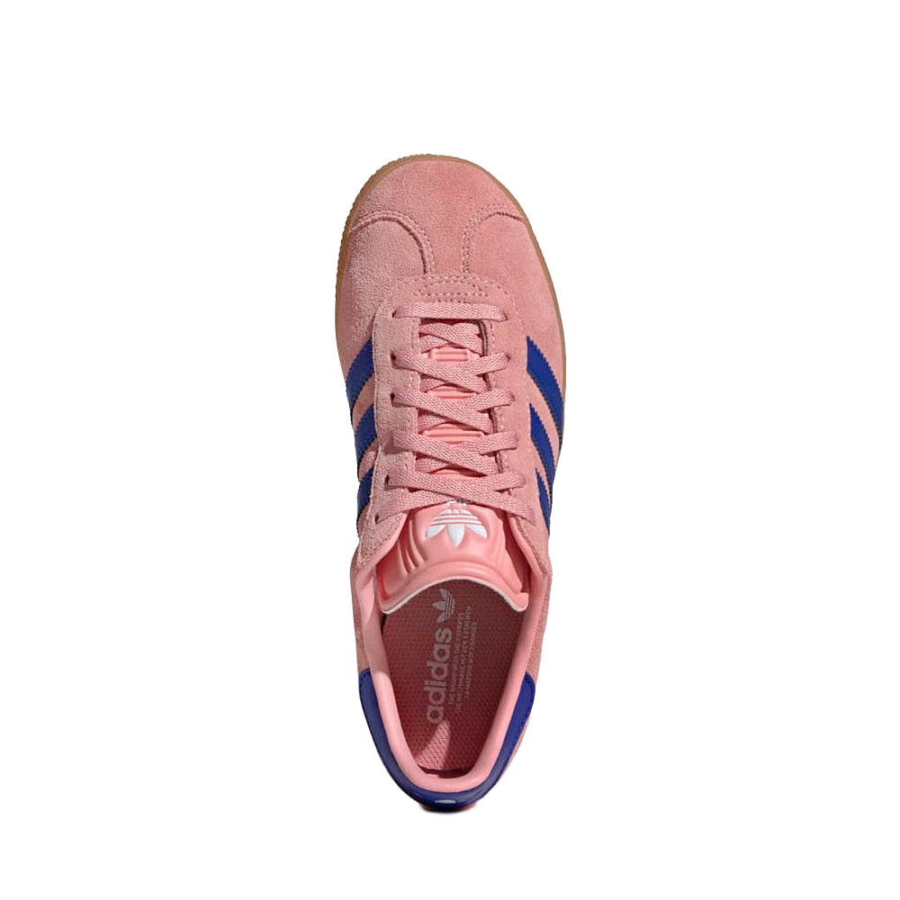 Adidas Gazelle Athletic Shoe - Big Kid - Semi Pink Spark   Lucid Blue 