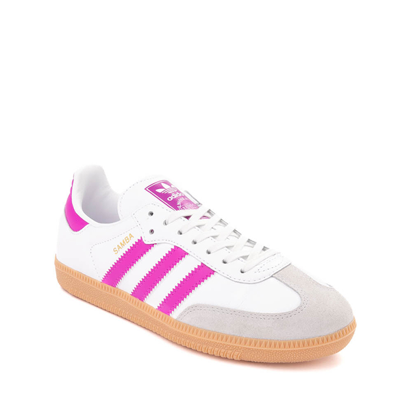 Adidas samba weißes logo on sale