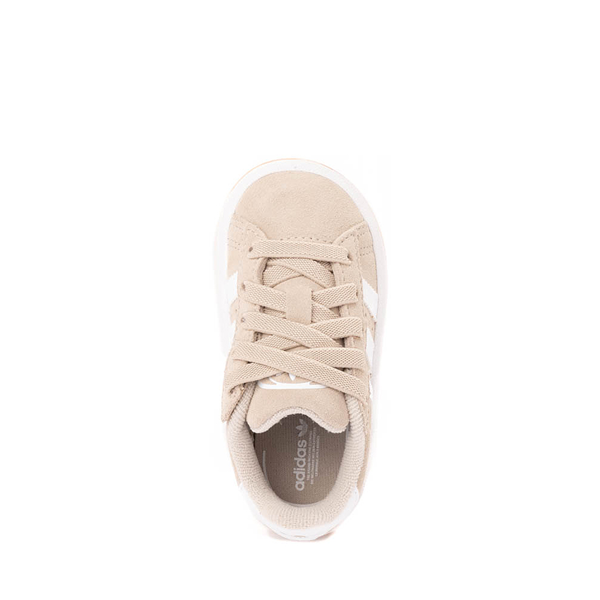 alternate view adidas Campus '00s Comfort Closure Athletic Shoe - Baby / Toddler - Wonder Beige / Cloud White / GumALT2