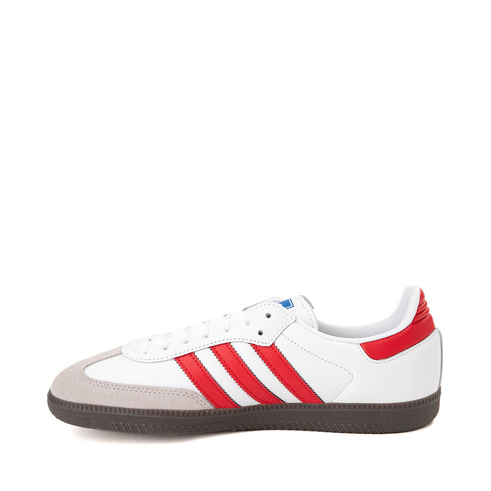 adidas Samba OG Athletic Shoe - Cloud White / Better Scarlet | Journeys