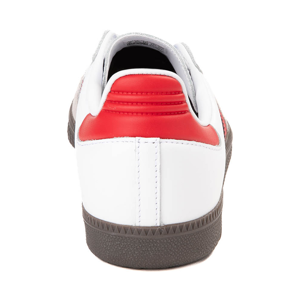 【ADIDAS】SAMBA OG / White Better Scarlet adidas Samba OG White Better Scarlet Men's - IG1025 - US
