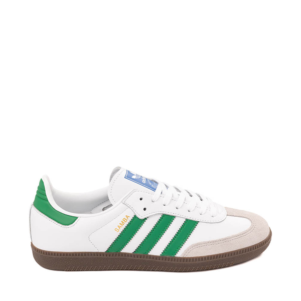 adidas Samba OG Athletic Shoe - Cloud White / Green