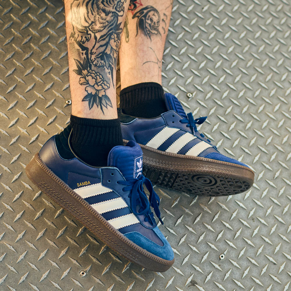 adidas Samba XLG Athletic Shoe Navy / Gum Journeys