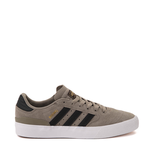 Mens adidas Busenitz Vulc II Athletic Shoe - Silver Pebble / Carbon