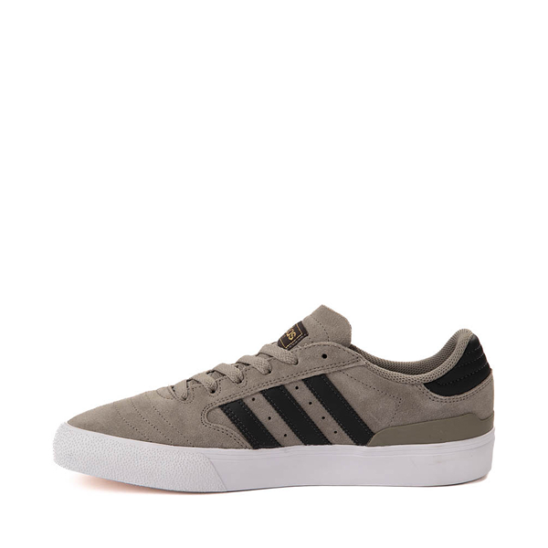 Mens adidas Busenitz Vulc II Athletic Shoe - Silver Pebble / Carbon