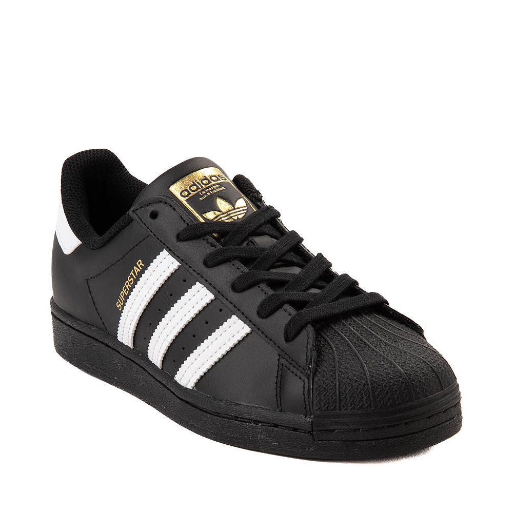 Womens adidas Superstar Athletic Shoe - Core Black / Cloud White | Journeys