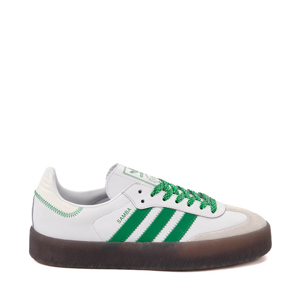 adidas Sambae Athletic Shoe - Cloud White / Green Gum