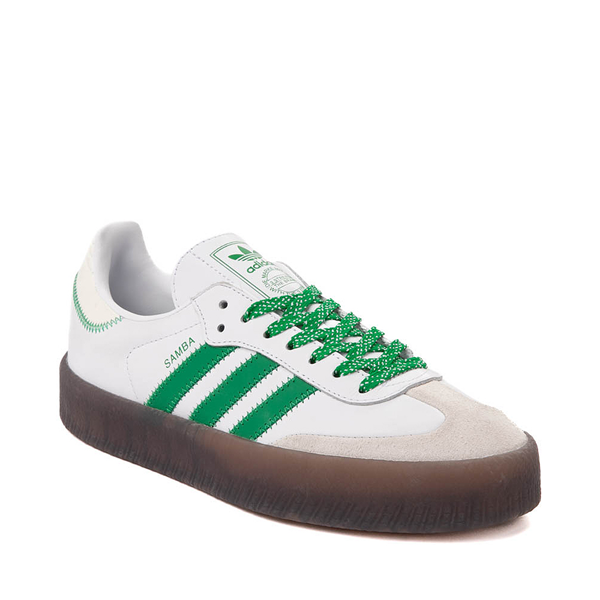 adidas Sambae Athletic Shoe Cloud White Green Gum Journeys