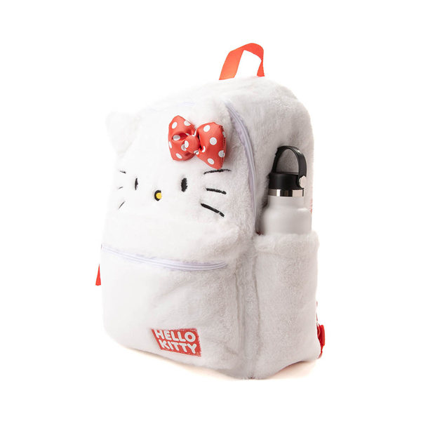 alternate view Hello Kitty® Fur Backpack - WhiteALT4