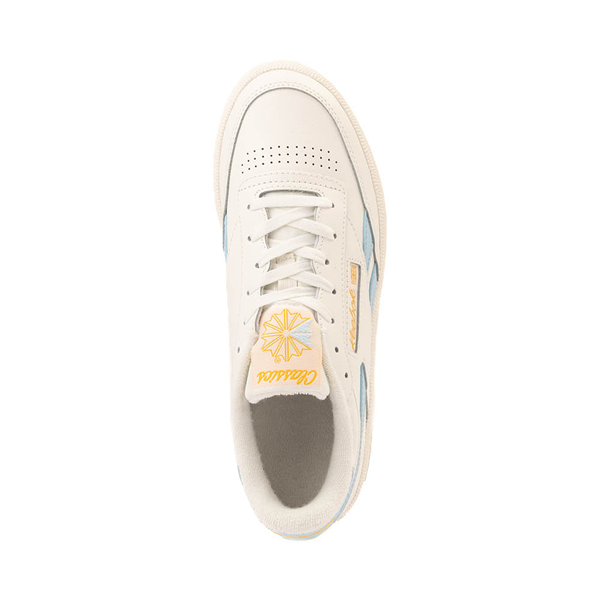 Womens Reebok Club C Revenge Athletic Shoe - Chalk / Soft Blue