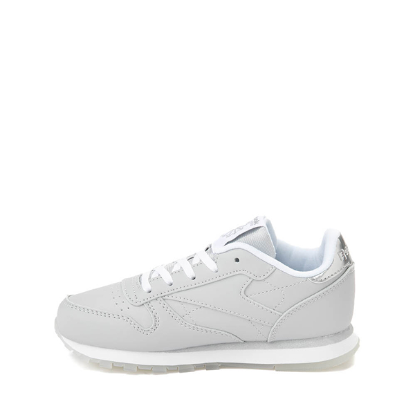 alternate view Reebok Classic Jewel Athletic Shoe - Little Kid - White / Silver / MoonALT1