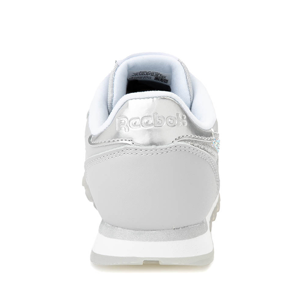 alternate view Reebok Classic Jewel Athletic Shoe - Little Kid - White / Silver / MoonALT4