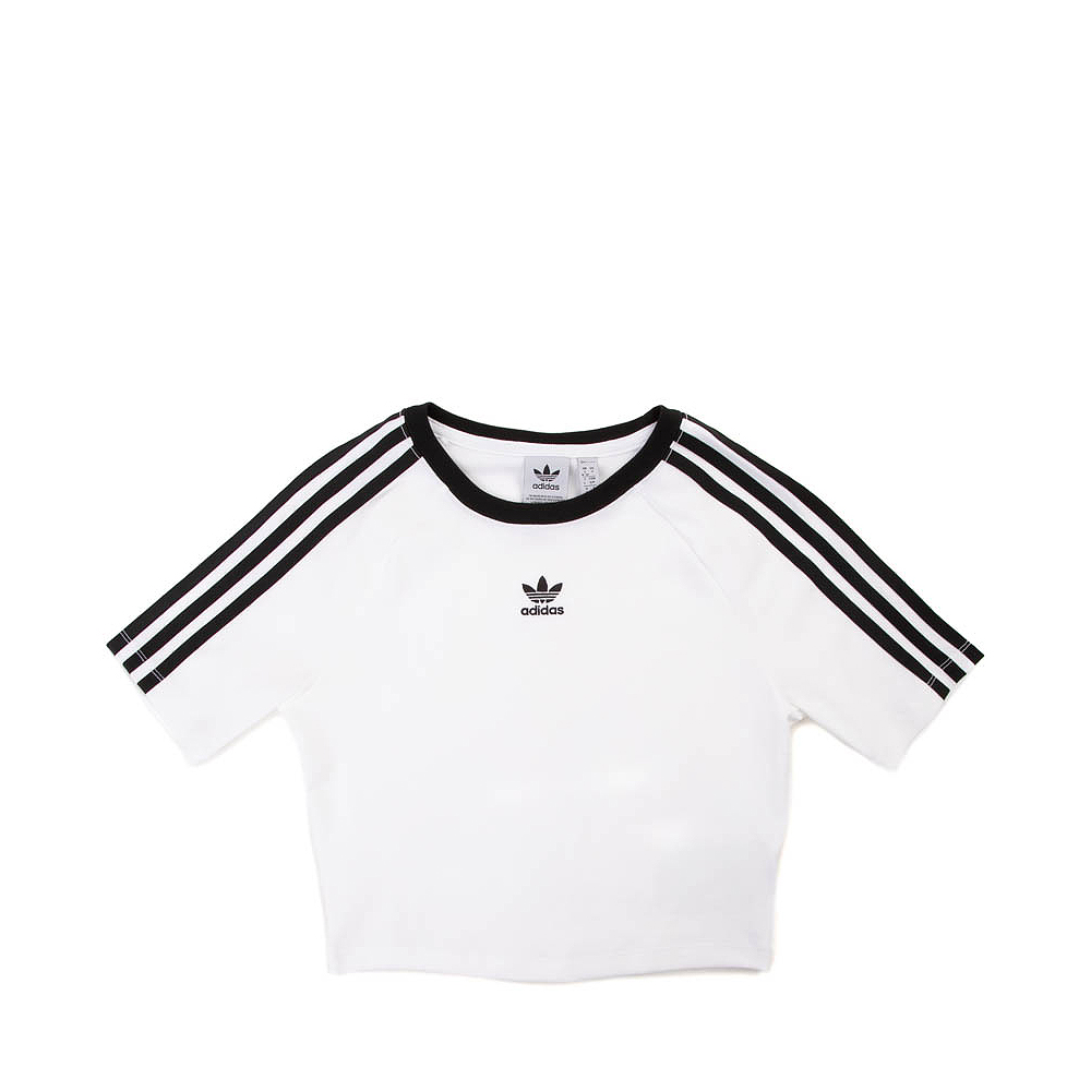 【ADIDAS ORIGINALS】3 STRIPES BABY TEE★シャツ★ Adidas Original 3-Stripes Baby Tee