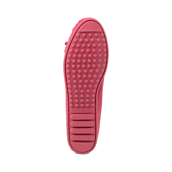 alternate view Womens Minnetonka Thunderbird "Animikii" Hardsole Moccasin - PinkALT3
