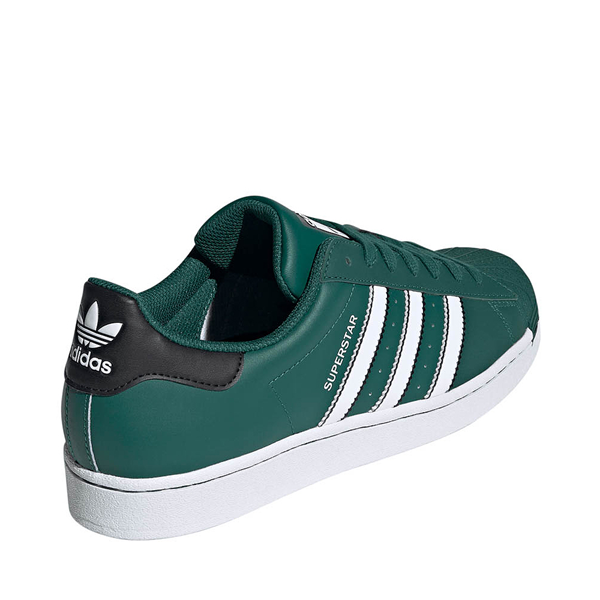alternate view Mens adidas Superstar Athletic Shoe - Collegiate Green / White / Core BlackALT4