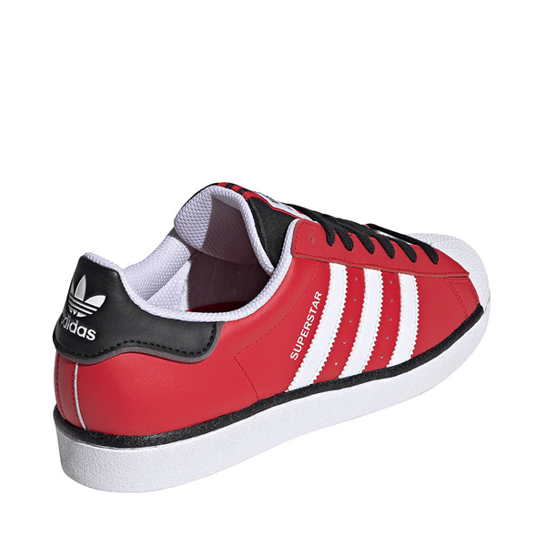 Mens adidas Superstar Athletic / Shoe - / Scarlet Better Journeys Cloud Charcoal White 