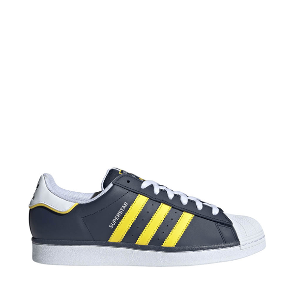 Adidas Mens adidas Superstar Athletic Shoe - Night Indigo / Yellow White |  Bridge Street Town Centre | Sneaker low