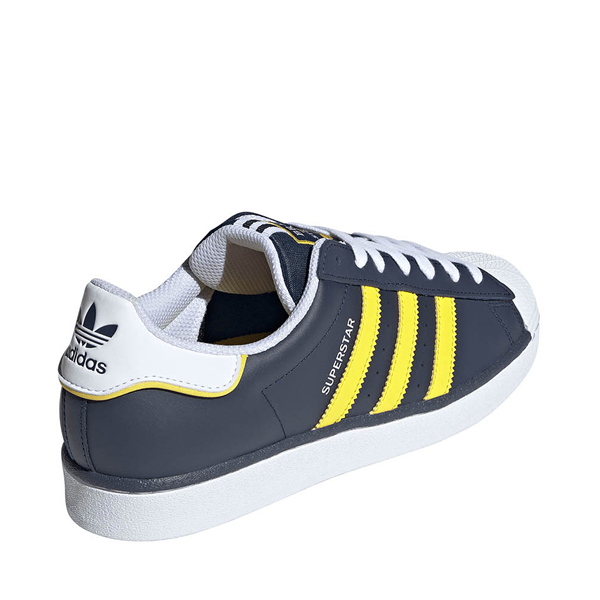 Mens adidas Superstar Athletic | Indigo Yellow White Journeys Shoe / Night / 
