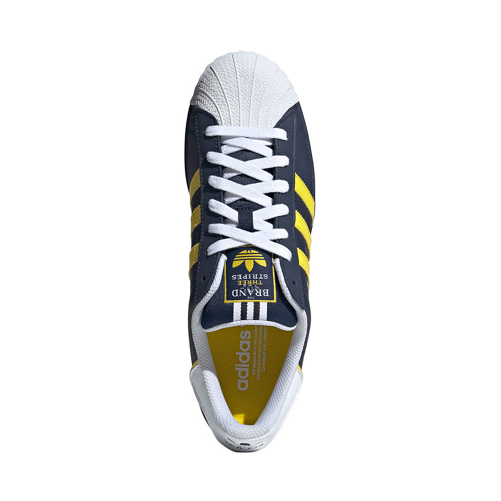 adidas originals superstar 80s primeknit men yellow